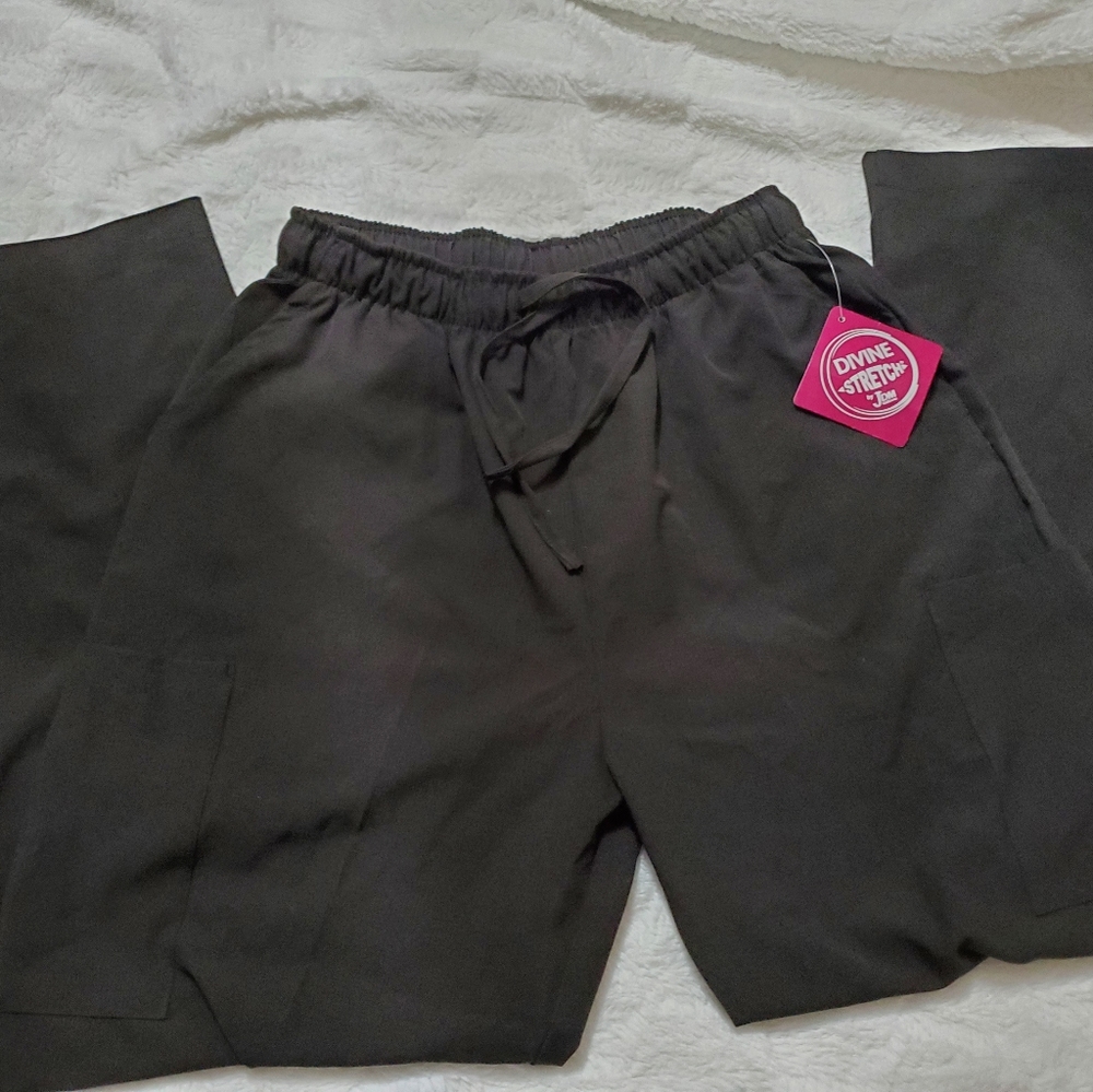 Jdm Black scrub pants New With Tags Medium